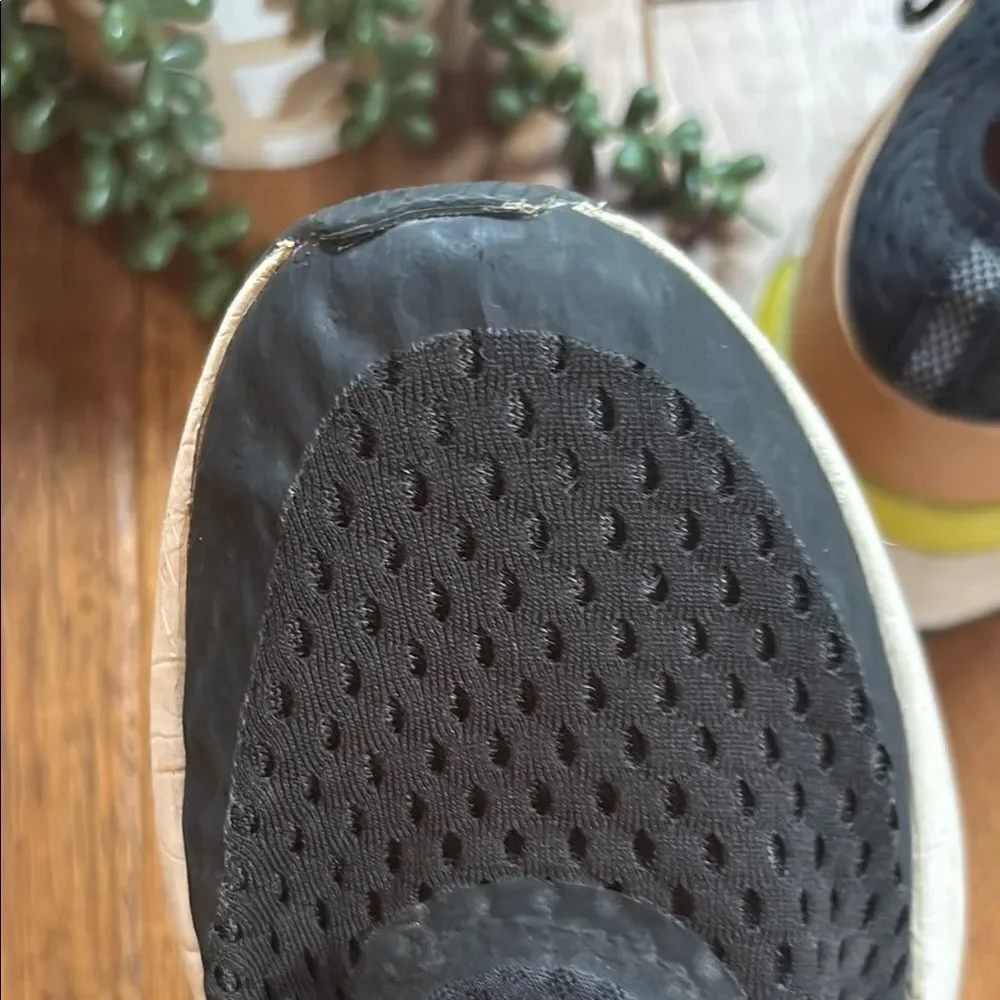 Women’s Sorel Black and Yellow Athletic Shoes